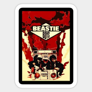 BEASTIE BOYS MERCH VTG Sticker